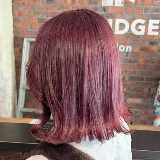 ミディアム カラー Rino kanayama所属・Rino 金山 / 宮澤 萌のヘアスタイル