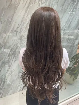 ロング パーマモデル募集🌈 森脇帆南のヘアスタイル