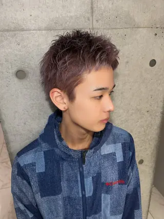 カラー ️💜akari💜 ハイトーン/レイヤーのヘアスタイル