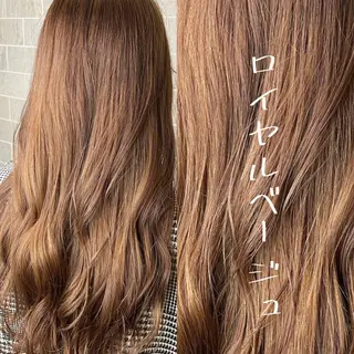 セミロング カラー 小嶋 秀明/ 本物の髪質改善⭐️のヘアスタイル