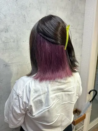 ミディアム ハイーンカラー/外国 人風カラー/ミノリのヘアスタイル