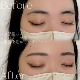 アイブロウ WHITEEYE堺東 店長/藁粥　明の眉毛・アイブロウイメージ