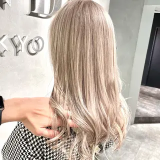 ロング カラー MiL所属・✨ハイトーン✨ 濱田知孝のヘアスタイル