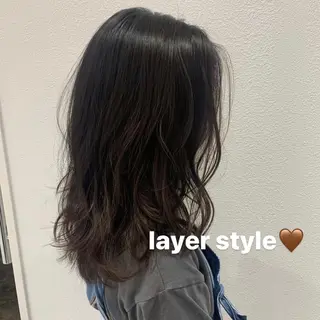 セミロング キッズ 🦋　大塚 絢　🦋のヘアスタイル