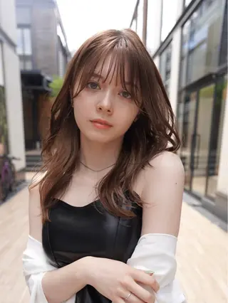 セミロング カラー nico TOKYO Logic店所属・渋谷/メンズ 特化/MIZUKIのヘアスタイル