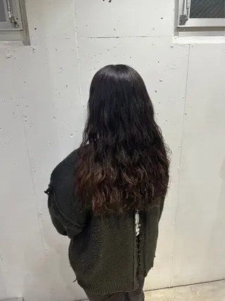 パーマ kii所属・サエキ ルイのヘアスタイル