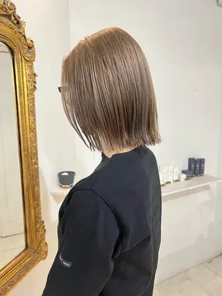 ミディアム La Lauren所属・ダブルカラー/ボブ/ 💈JUNYA💈のヘアスタイル