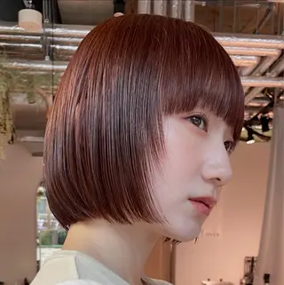 ショート カラー MINX over所属・🍒暖色カラー•東京 小玉姫那🍒のヘアスタイル