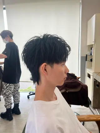 パーマ ヘアアレンジ メンズ フウト/メンズカット /メンズパーマのヘアスタイル