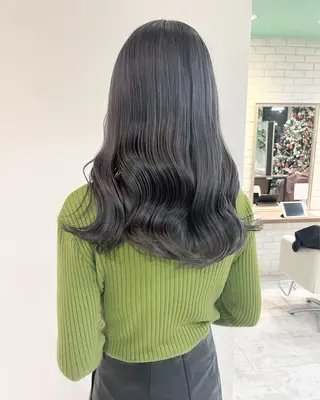 ミディアム カラー ヘアアレンジ ブリーチなし/ レイヤー🌿runaのヘアスタイル