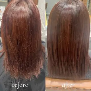 セミロング AFLOAT 武蔵小杉のヘアスタイル