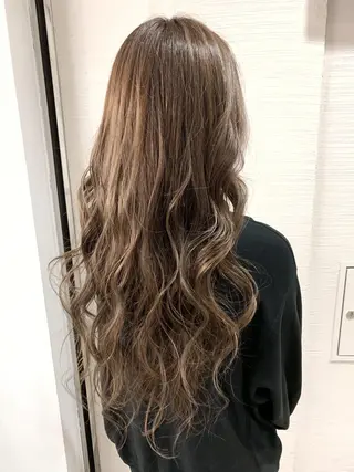 ロング カラー hair salon darts所属・髪質改善/美髪ケア ✨岡野右京のヘアスタイル