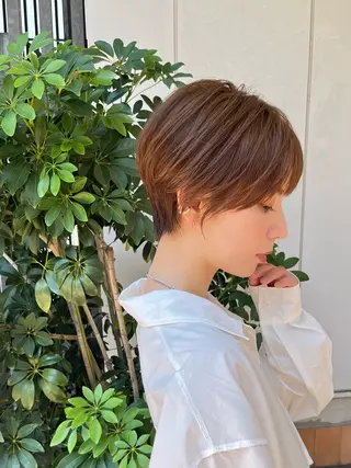 ショート ショート特化 阿部聖のヘアスタイル