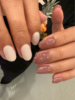 ネイル かわいいおつめ 林のネイルデザイン