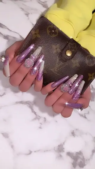 ロング Welina by nail＆Mimi tubo Jewelry所属・Welina by nailのネイルデザイン
