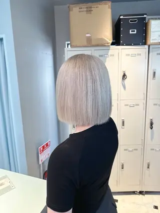 ロング カラー ハイトーン/韓国 レイヤー/るか🎀のヘアスタイル