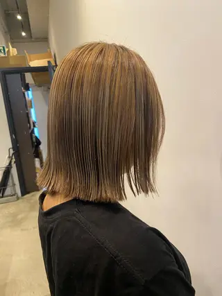 カラー yamashita moekaのヘアスタイル