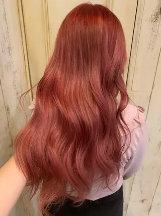 カラー レイヤー×グレージュ /ピンク🩷mioのヘアスタイル