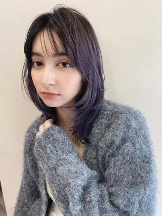 ミディアム 鎌倉 彩のヘアスタイル