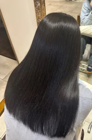 ロング カラー 遠藤 日和のヘアスタイル