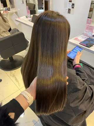 ロング カラー 透明感カラー/大阪 Rieのヘアスタイル