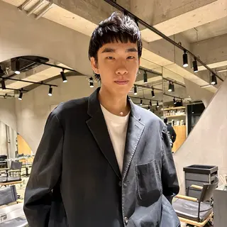 ショート メンズ 🌈圧倒的デザイン パーマ　関和希のヘアスタイル