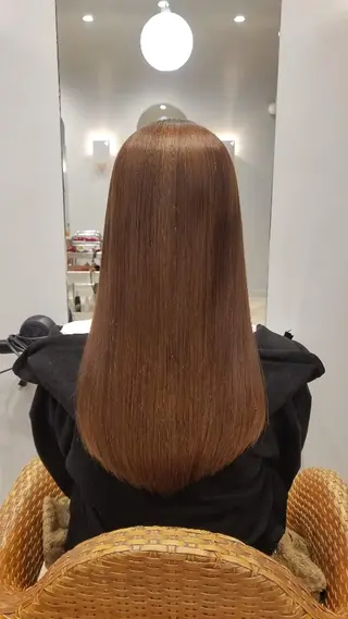 ロング ヒジオカ リナのヘアスタイル