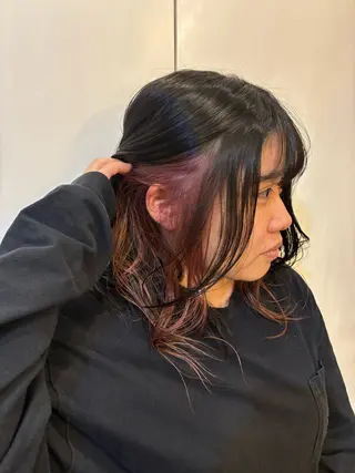 セミロング カラー aen parlor所属・💐透明感・ツヤ 💐りゅーきのヘアスタイル