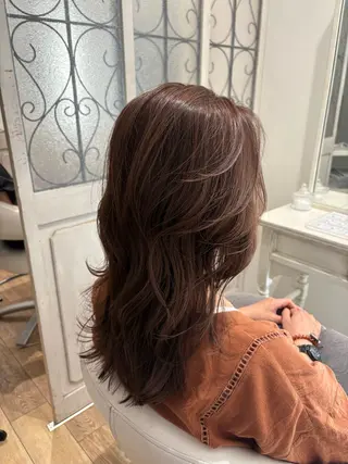 ミディアム 稲毛駅徒歩1分 mei🦋のヘアスタイル