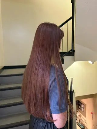 ロング カラー ☕️結【suii.】 ボブ/ヘアセット☕️のヘアスタイル