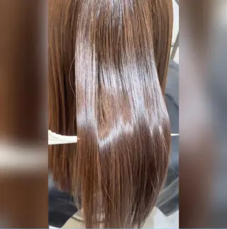 ロング 艶髪/縮毛矯正美容師 🧸YUZU🤍のヘアスタイル