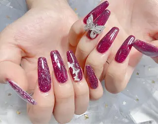 ネイル 🎀ネイルサロン エクラYUI🎀のネイルデザイン