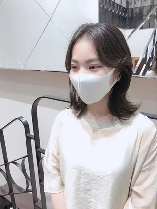 ミディアム カラー Rondo岐阜公式/ 岐阜No.1髪質改善のヘアスタイル