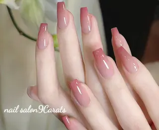 ネイル 💜ワンホンネイル ナインカラット💎のネイルデザイン