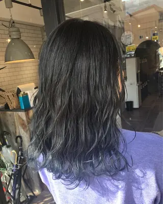 ミディアム カラー lafithhair ruu.南本庄のヘアスタイル