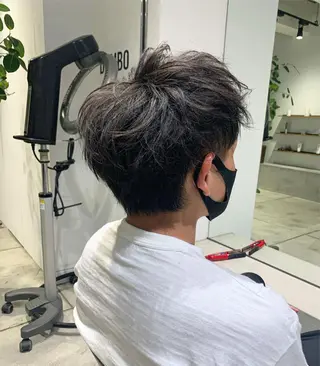 ショート ヘアアレンジ メンズ メンズパーマの達人 🌟川内絵人のヘアスタイル