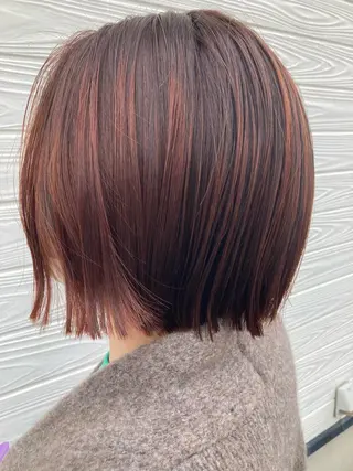 ショート ビヨウシツトリコ よねたにみなのヘアスタイル