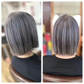 ミディアム カラー Style Tのヘアスタイル