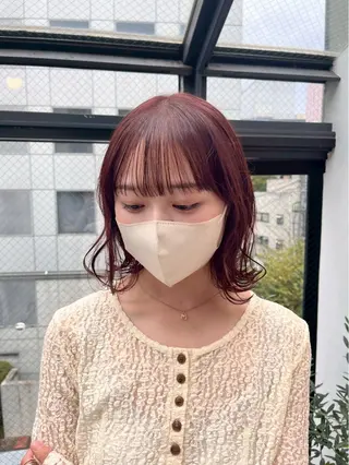 ミディアム カラー HETTU仙台🩰 サオリのヘアスタイル