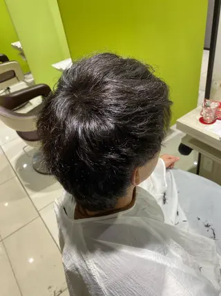 ショート メンズ 橋本 琉磨のヘアスタイル