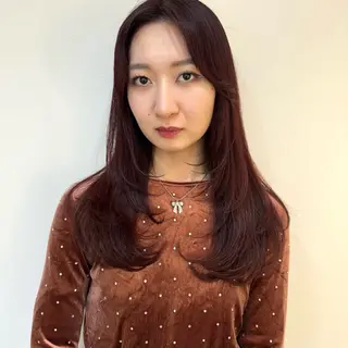 ロング カラー 似合わせhair /モガミユナ🎀のヘアスタイル