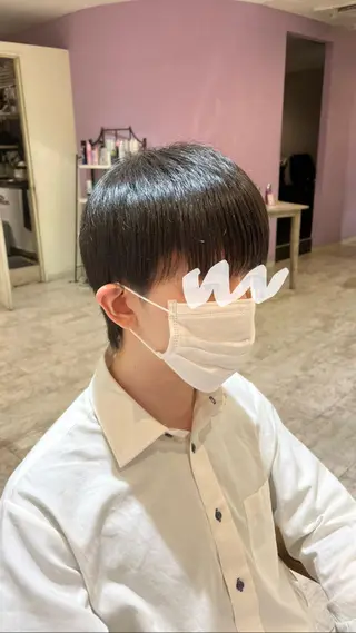 ミディアム メンズ ulQua 戸田のヘアスタイル