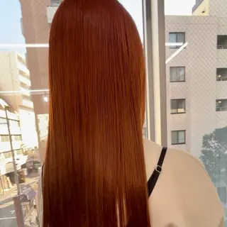 ロング カラー ヘアアレンジ 🎀オタク美容師艶髪 カラーERINA🎀のヘアスタイル