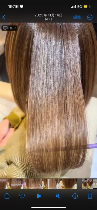 カラー ブルームヘアデザイン かこ。のヘアスタイル