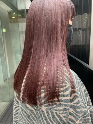 ロング miyu ハイトーン/レイヤーのヘアスタイル