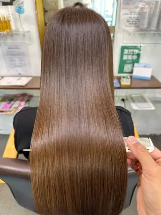 ロング 【髪質改善】に特化 オリーブオイルクラブのヘアスタイル