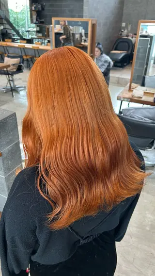 カラー 🍓ダメージレスで 可愛く🍓HINAのヘアスタイル