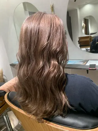 ロング カラー salonLEPIA ヒロ 矢場町 栄のヘアスタイル