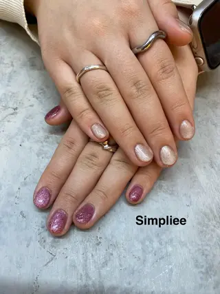 ネイル シンプリー🧚🏻 ワン👗渋谷店もえなのネイルデザイン