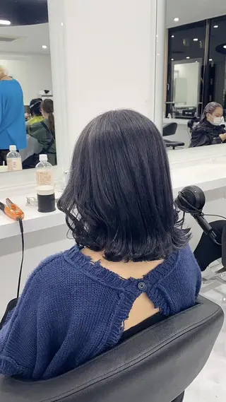 カラー 赤み消し透明感🩶 銀座Ryota🩶のヘアスタイル